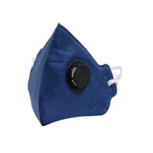 MÁSCARA RESPIRATÓRIA PFF2 AZUL COM VÁLVULA CAMPER CA 38944