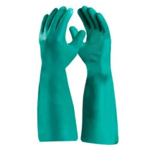 LUVA NITRÍLICA LONGA 46cm NITRILE LONG SUPER SAFETY CA 40506
