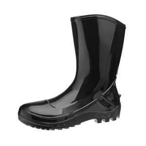 BOTA DE PVC PRETA CANO MÉDIO 25cm VULCAFLEX MARLUVAS – CA 42291
